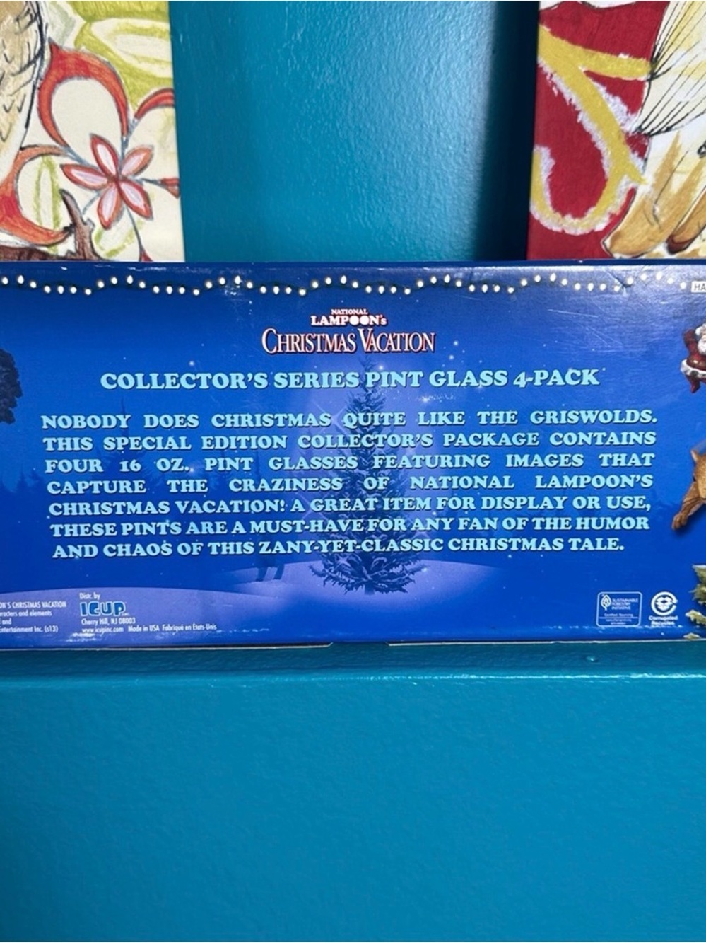 National Lampoon Christmas Collector’s‎ Edition Pint Glasses - Picture 4 of 5